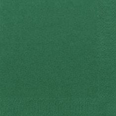Duni Servietten, 3-lagig, 24 cm, dunkelgrün, Papier, 15 x 24 x 12 cm im Sale